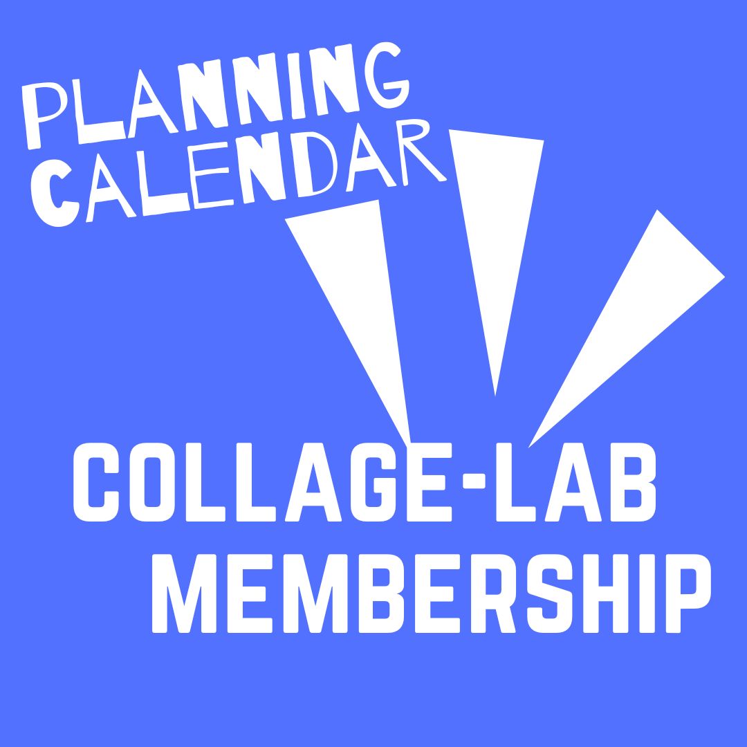 Planning Calendar Collage Lab